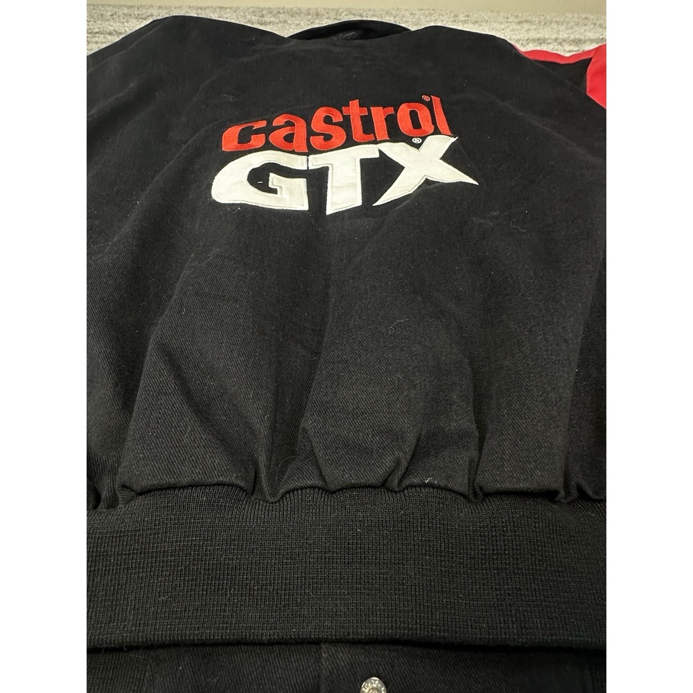 Vintage Castrol GTX Casey Atwood RNHRA  Racing Jacket Men's L‎ 90s NASCAR - Picture 11 of 12
